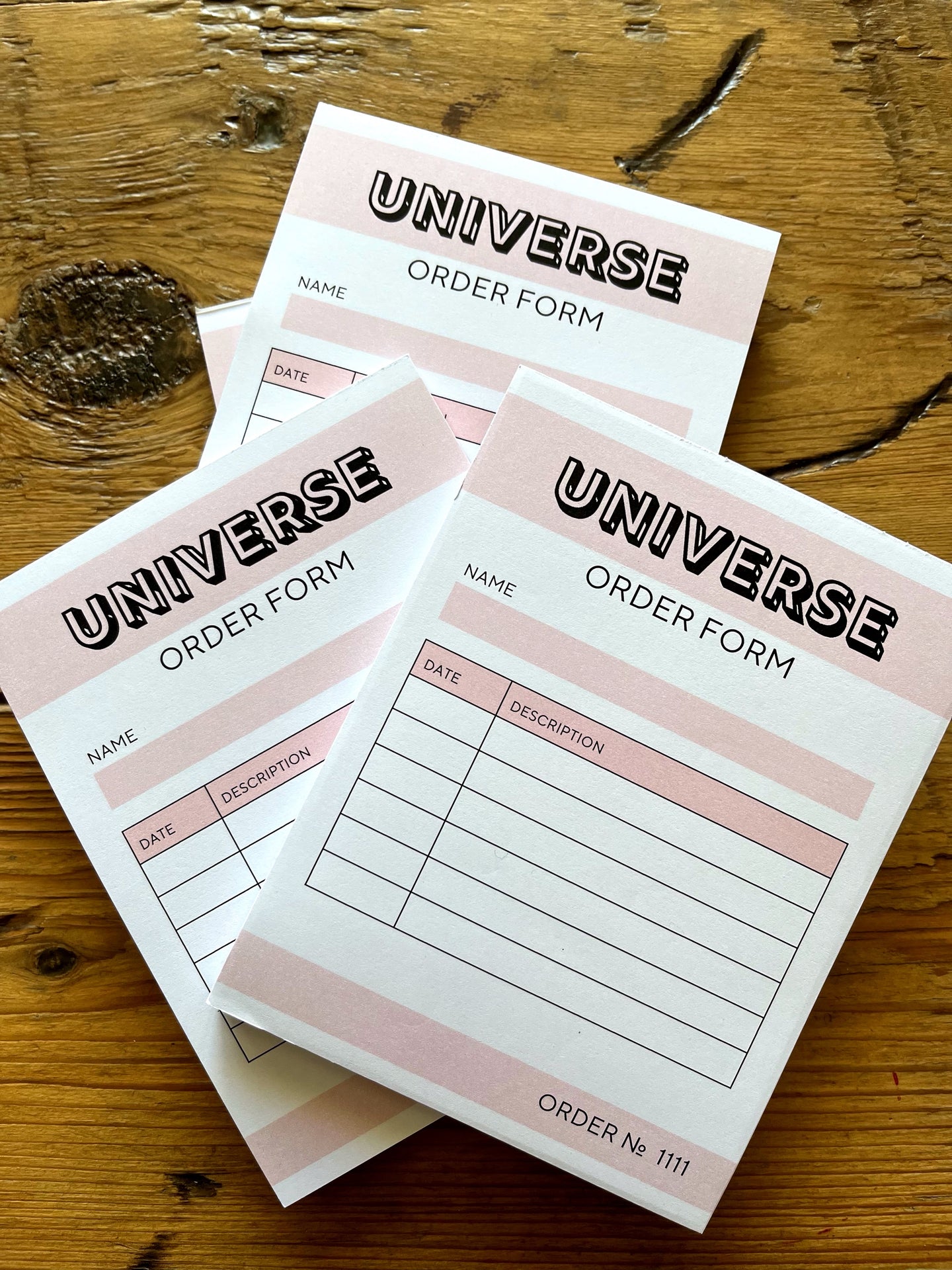 Universe Order Form-Affirmations That Stick CA
